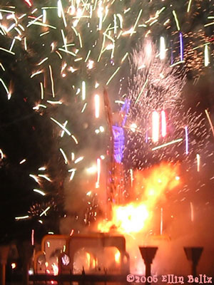 Burning Man 2006 More Fireworks