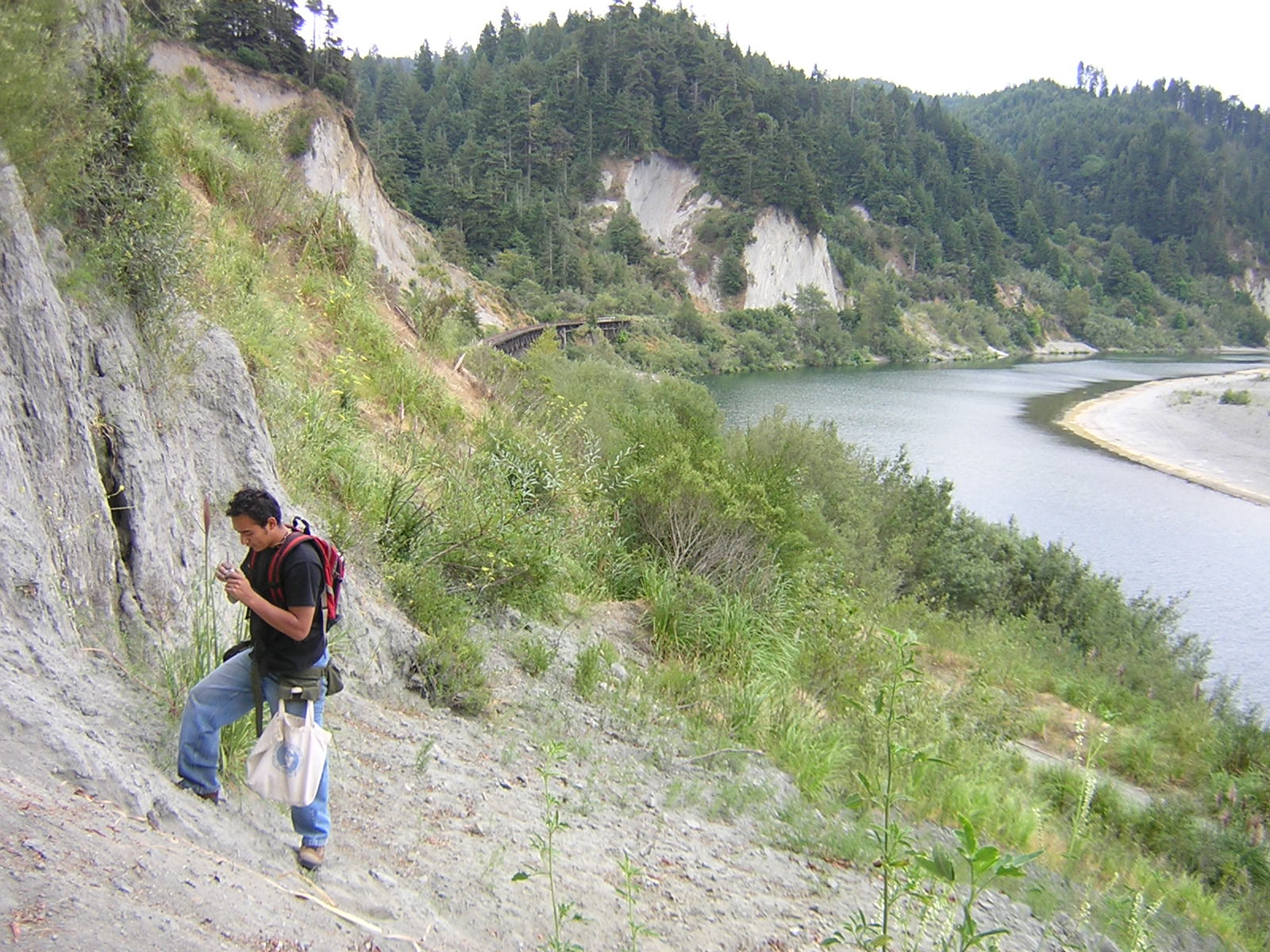 Marco Mendez at Scotia Bluffs