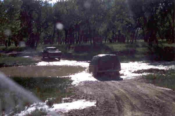 Arlene and Briley cross the Cheyenne